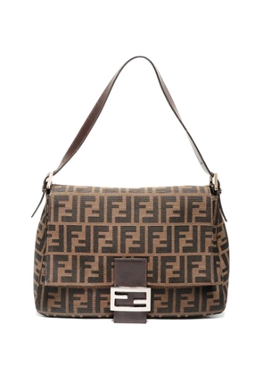 Fendi Pre-Owned 2000-2015 Mamma monogram-pattern shoulder bag - Neutrals