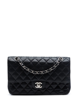 CHANEL Pre-Owned 2008-2009 Medium Classic Caviar Double Flap shoulder bag - Black