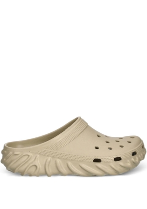 Crocs perforated ridged slides - Neutrals