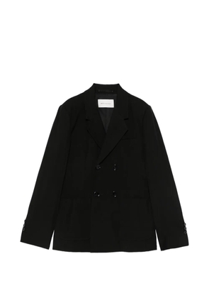AMI Paris double-breasted pocket blazer - Black