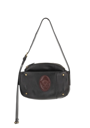 Versace medallion shoulder bag - Black