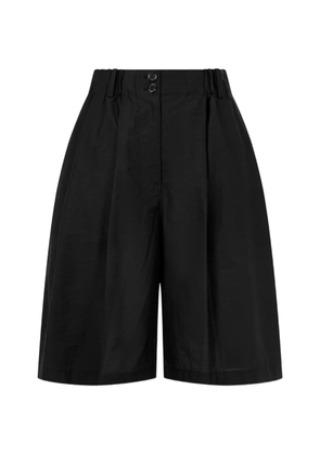 TOMBOY relaxed-fit cotton shorts - Black
