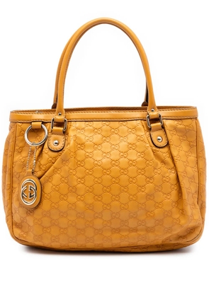 Gucci Pre-Owned 2016-2026 Guccissima Sukey tote bag - Yellow