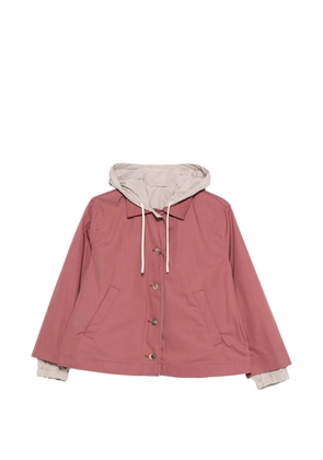 Herno hooded pocket jacket - Pink