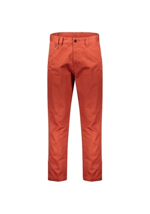 Diesel straight-leg cotton trousers - Orange