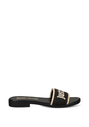 Just Cavalli Elisie mules - Black