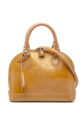 Louis Vuitton Pre-Owned 2010 Monogram Vernis Alma BB satchel - Brown