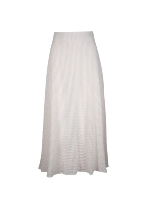 Akris midi A-line skirt - White