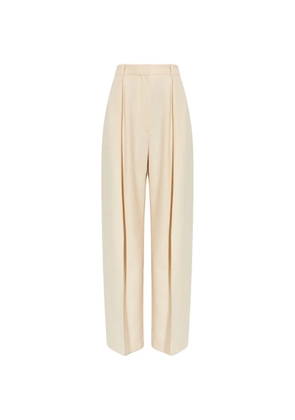 Victoria Beckham pleated trousers - Neutrals