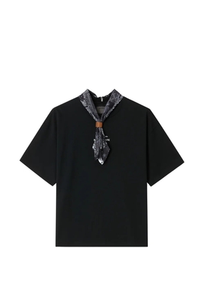 Musium Div. bandana-collar T-shirt - Black