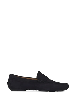 To Boot New York suede driver loafers - Blue