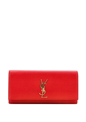 Saint Laurent Pre-Owned Classic Monogram Leather Long clutch bag - Red