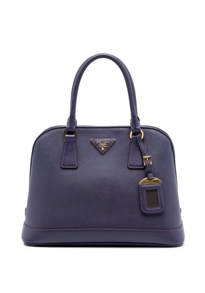 Prada Pre-Owned 2010-2026 Medium Saffiano Lux Open Promenade satchel - Purple