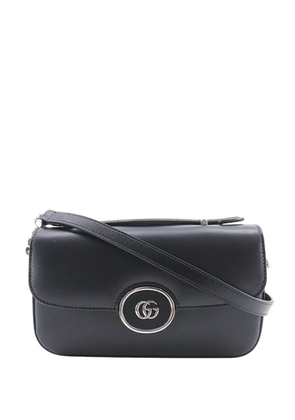 Gucci Pre-Owned 2016-2026 Mini Leather Petite GG satchel - Black