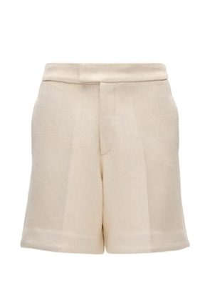 CURATORIA Lazo herringbone shorts - Neutrals