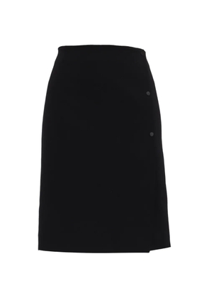 Proenza Schouler knee-length overlap skirt - Black