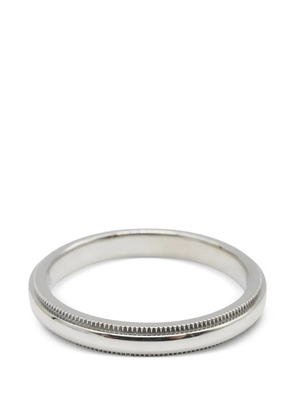 Tiffany & Co. Pre-Owned milgrain ring - Silver