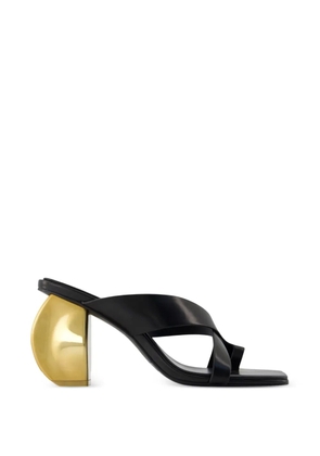 Cult Gaia Nina leather sandals - Black