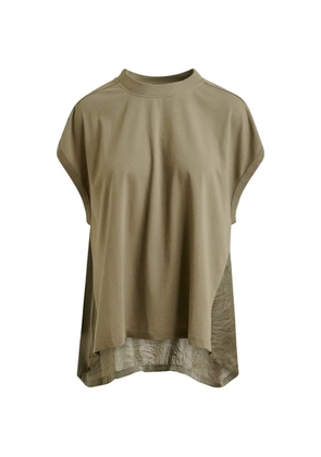 Essentiel Antwerp Jabana high-low T-shirt - Green