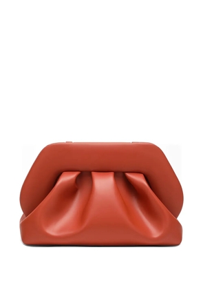 Themoirè Emera ruched clutch bag - Orange