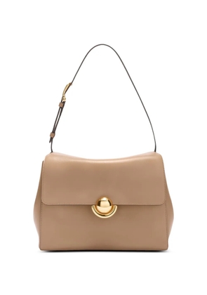 Furla Domus S leather shoulder bag - Neutrals