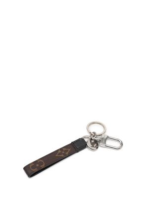Louis Vuitton Pre-Owned 2024 Monogram Dragonne Bag Charm and Holder key chain - Brown