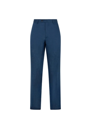 Billionaire linen trousers - Blue