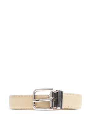 Dolce & Gabbana buckle leather belt - Neutrals