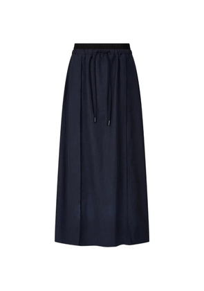 TOMBOY elastic-waist drawstring-detail skirt - Blue