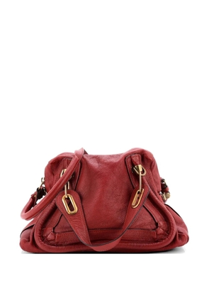Chloé Pre-Owned Paraty Top Handle Bag Leather Medium satchel - Red