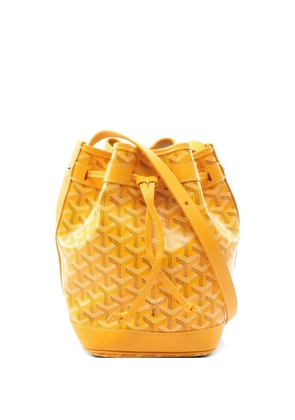 Goyard Pre-Owned 2010s Petit Flo bucket bag - Yellow