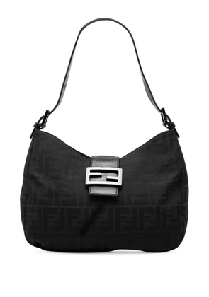 Fendi Pre-Owned 20th Century Zucca Canvas shoulder bag - Black