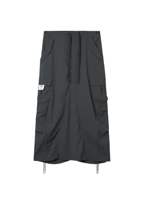 izzue cargo drawstring skirt - Grey