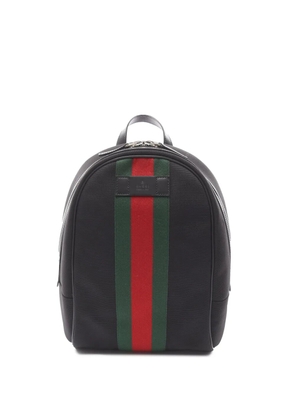 Gucci Pre-Owned 2016-2025 Techno Canvas Web backpack - Black
