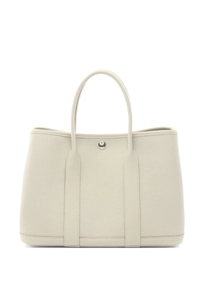 Hermès Pre-Owned 2025 TPM Garden Party leather tote bag - Neutrals