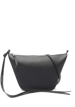 Loewe Pre-Owned 2020s mini Hammock leather shoulder bag - Black