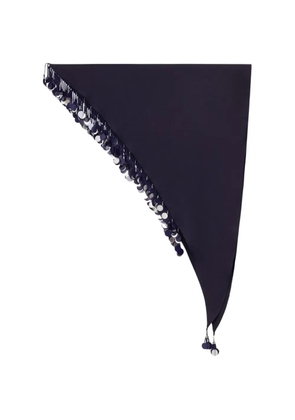ISABEL MARANT Layla sequin-embellished scarf - Blue