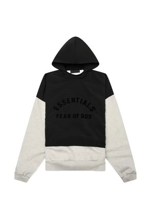 FEAR OF GOD ESSENTIALS hooded colour block sweater - Black