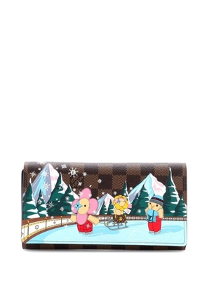 Louis Vuitton Pre-Owned Sarah Wallet Limited Edition Vivienne Xmas Damier small wallets - Brown
