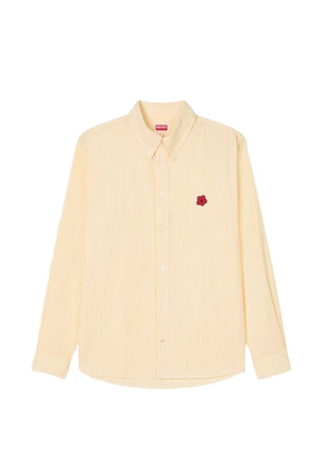 Kenzo Boke flower embroidered cotton shirt - Yellow