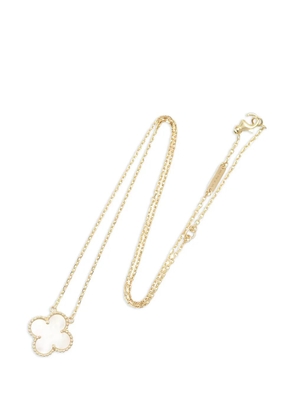 Van Cleef & Arpels Pre-Owned 2010s mother-of-pearl necklace - Gold
