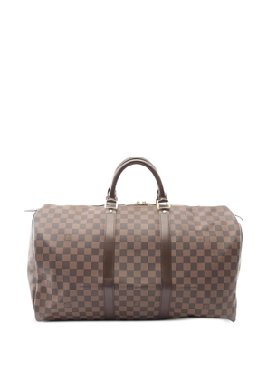 Louis Vuitton Pre-Owned 2006 50 Keepall Damier Ebene bag - Brown