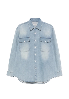 Carter Young denim utility shirt - Blue
