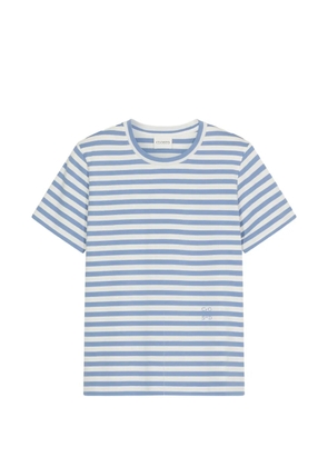 Closed striped basic T-shirt - Blue