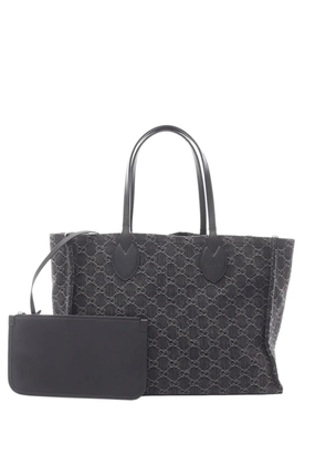 Gucci Pre-Owned 2016-2025 Large GG Denim Ophidia tote bag - Grey