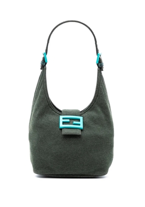 Fendi Pre-Owned 2000-2010 Cotton shoulder bag - Green