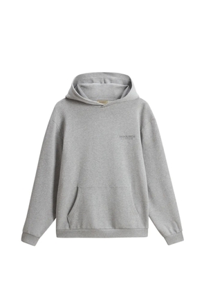Woolrich logo-detail hoodie - Grey