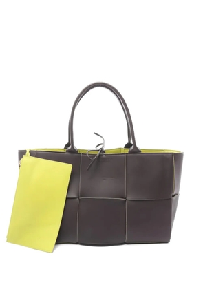 Bottega Veneta Pre-Owned 2010s maxi Arco leather tote bag - Brown