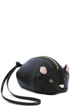 Furla Allegra animal leather coin case - Black