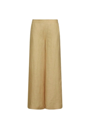 Marella linen trousers - Neutrals